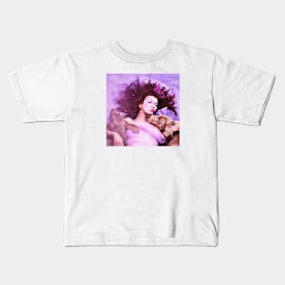 Kate Bush Hounds Of Love Watercolor Kids T-Shirt